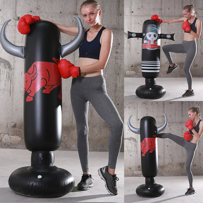 Inflatable Boxing Bag For Kids And Teens (1.6m)