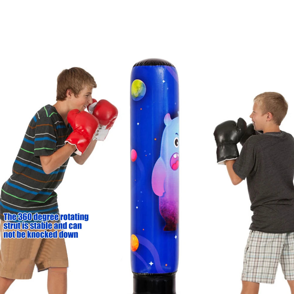 Inflatable Boxing Bag For Kids And Teens (1.6m)