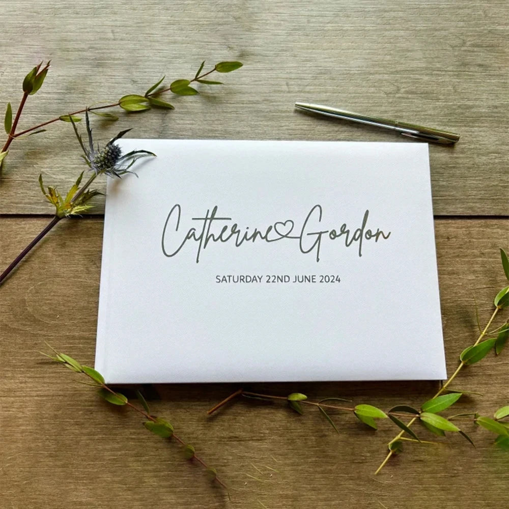 Personalised Guest Signature Book