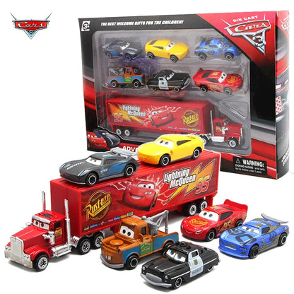 7PCS/Set Disney Pixar Cars